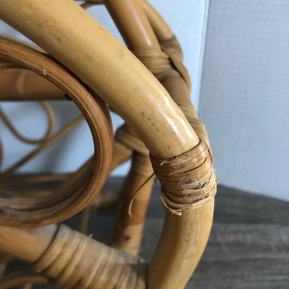 Vtg Bentwood Magazine Rack - Picture 6 of 13